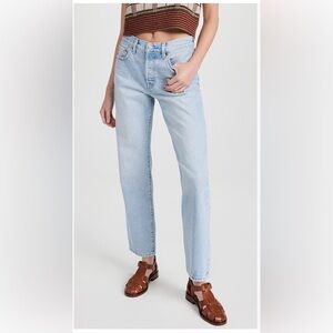 Levi's Light Blue Straight Leg Jeans